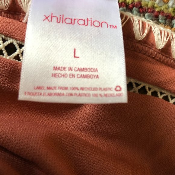 Orange Bathing Suit Top - Picture 2 of 2